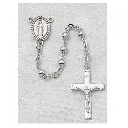 3MM ALL STERLING ROSARY