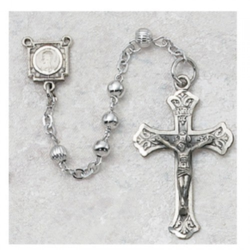 4MM ALL STERLING ROSARY