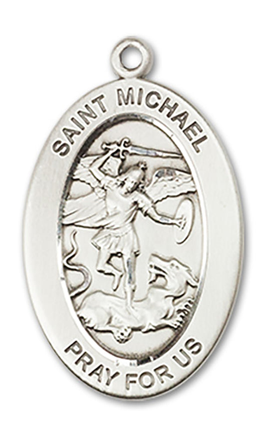 Sterling Silver Patron Saint Medal