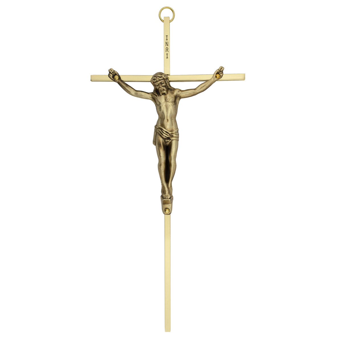 10" Wall Cross | Choose from 10 Different Styles | Great Gift for Baptism, First Communion, Confirmation, Weddings | Simple Christian Home Décor | Ma