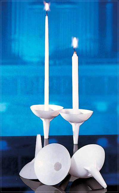 Vigil Candle drip protectors - Bobeches for vigil candles