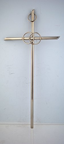 Silvertone Wedding Cross
