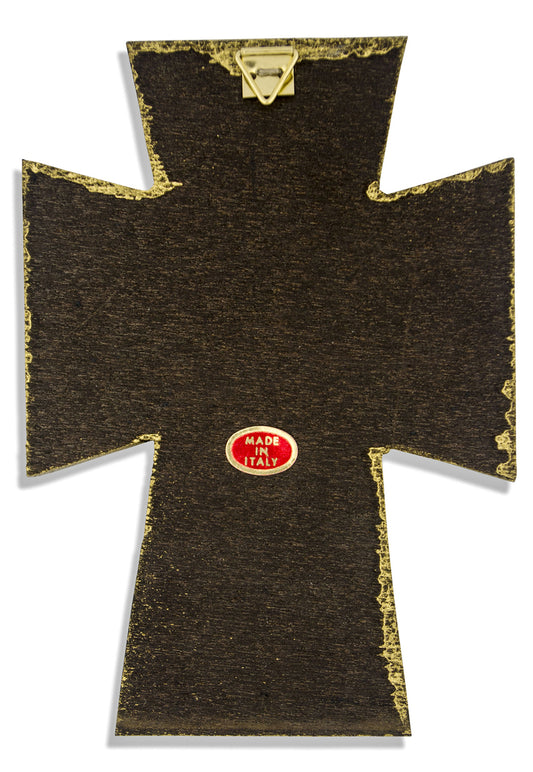 Small Byzantine Wall Cross (5.5" x 4")