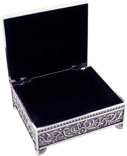 Royal Fleur de Lis Wedding Set | 9 Coin Styles in Rectangle Boxes | Spanish Matrimony Ceremony