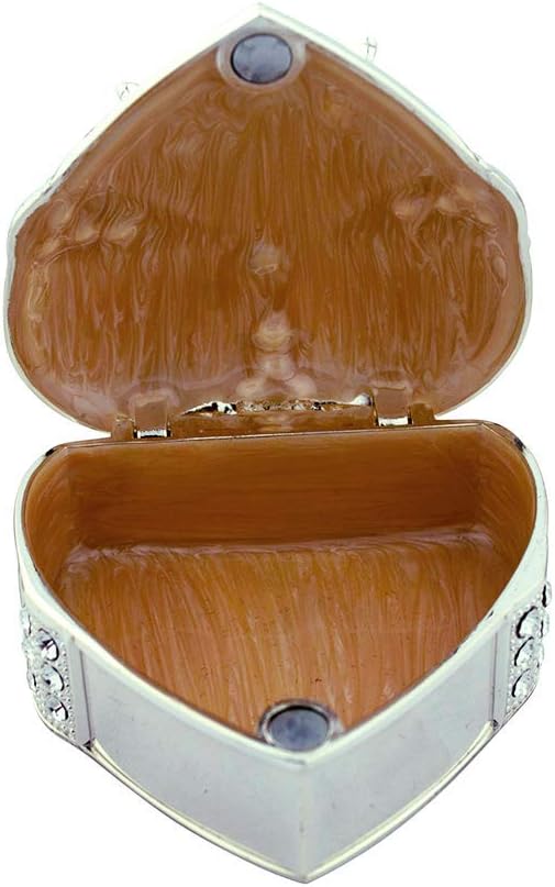 Boda Bella Heart Coin Set | 9 Elegant Wedding Metal Boxes with Coins | Spanish Matrimony Ceremony Gift