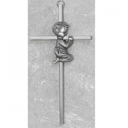 6" SILVER BOY CROSS