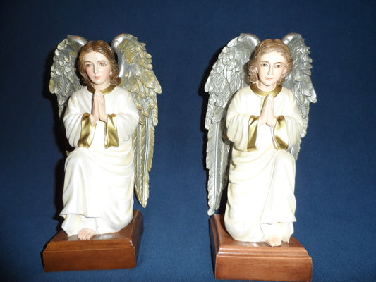 Adoring Angel Figurine – 12″ Tall, Wings Down
