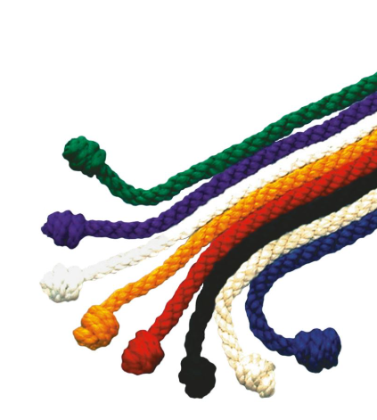 The Vibrant Tangle: 144-Inch Knotted Cotton Rope Collection