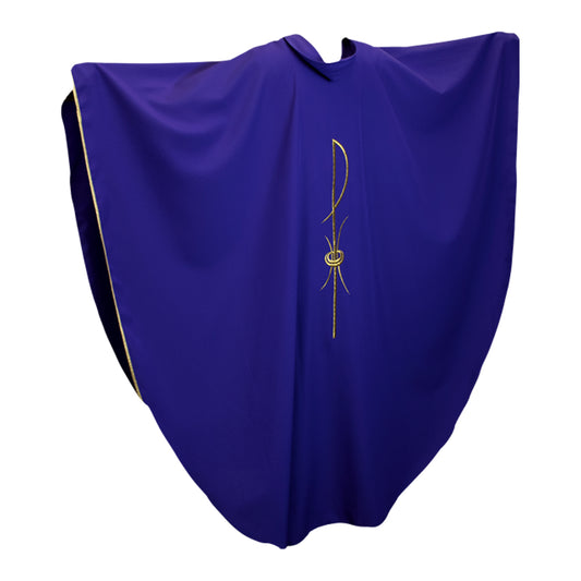 Solavari 1205 - Purple - Gold Chi Rho