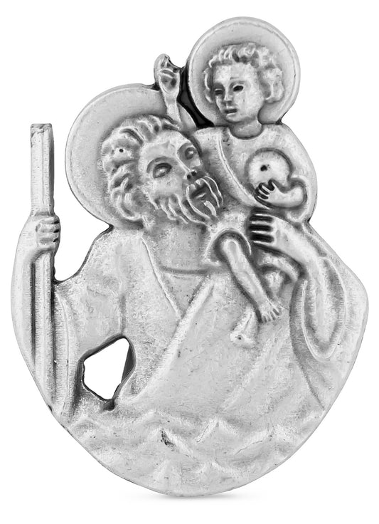Traditional Catholic Visor Clip for Protection While Driving