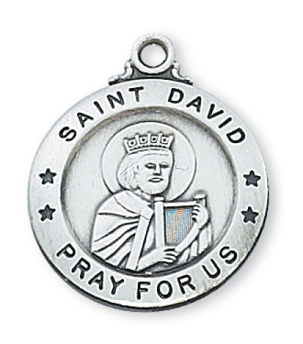 SS ST. DAVID 20" CHAIN & BOX