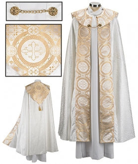 Gold Medallion Collection Cope with Inner Stole