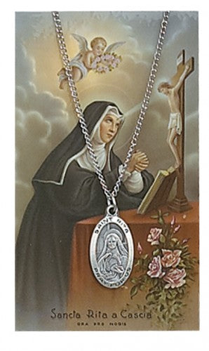 ST RITA PRAYER CARD SET