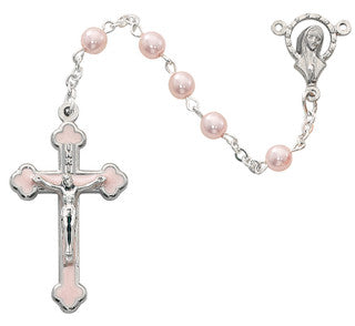5MM PINK ROSARY