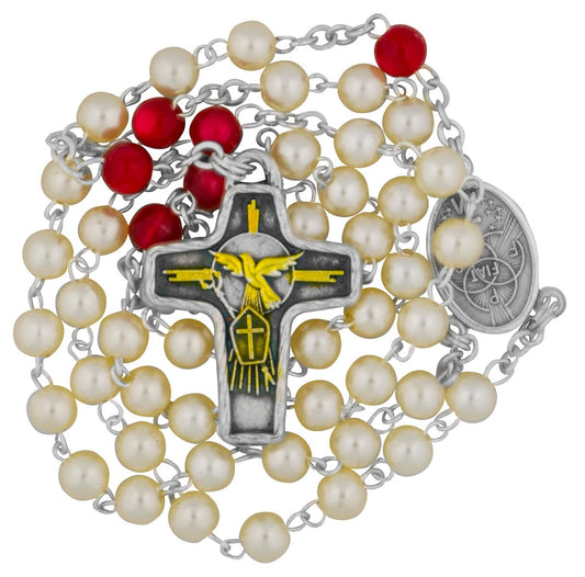 Catholic Rosary and Case Gift Set