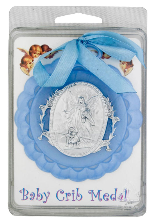 Guardian Angel Crib Medal