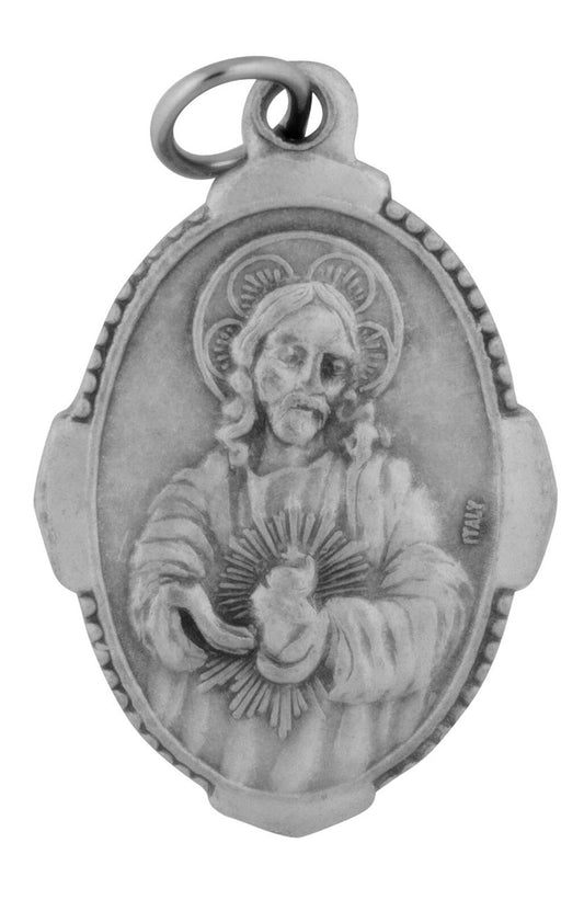 Traditional Catholic Saint Medal - Sacred Heart