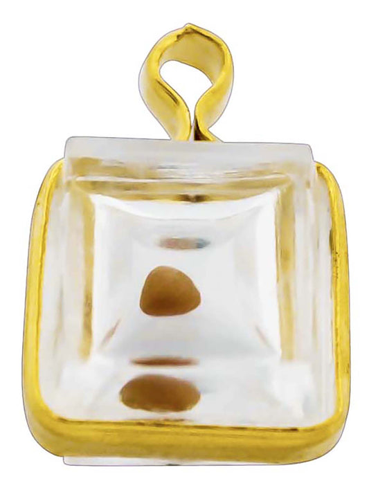 Mustard Seed Jewelry Pendant (Cube)