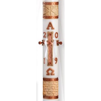 Luke 24 Paschal Candle