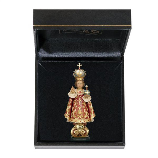 Infant of Prague with Case - Made in Italy - 3 Inches