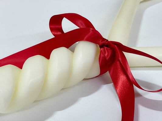 Saint Blaise Candle from Blessing of the Throat February 3rd
