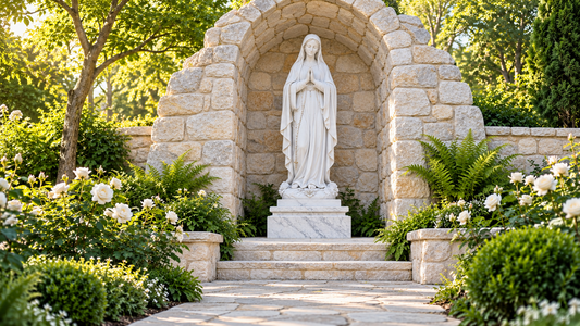 Bringing a Parish’s Vision to Life: A Custom Our Lady of Lourdes Shrine