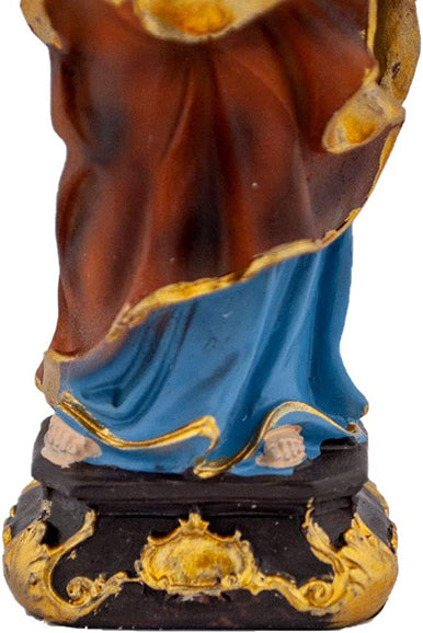 6" St. Joseph Holding Baby Jesus | Christmas Nativity | Hand-Painted and Made in Italy