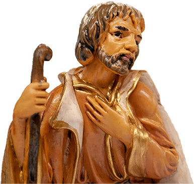 5" Venerare Joseph Christmas Nativity Figurine | Christmas Nativity | Made in Italy