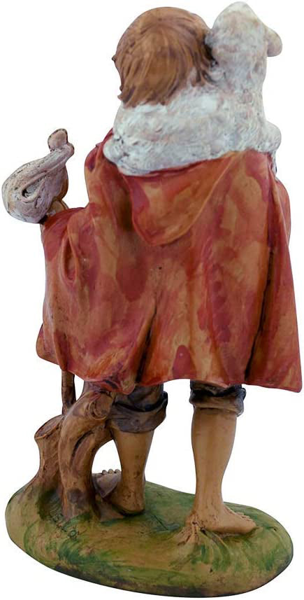 5" Shepard Boy Nativity Figurine | Christmas Nativity | Hand-Painted and Made in Italy
