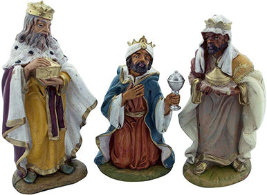 5" Three Wise Men Bundle (Standing) | Three Kings | Christmas Nativity | Hand-Painted and Made in Italy