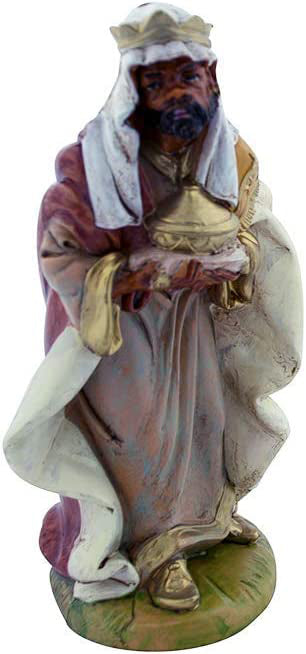 5" Wise Man - Gaspar | Three Kings | Christmas Nativity | Hand Painted and Made in Italy