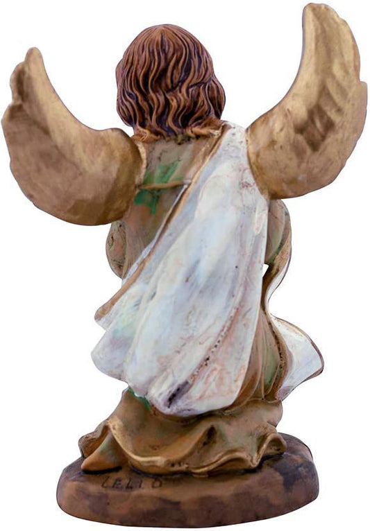 5" Kneeling Angel Nativity Figurine | Christmas Nativity | Hand Painted and Made in Italy