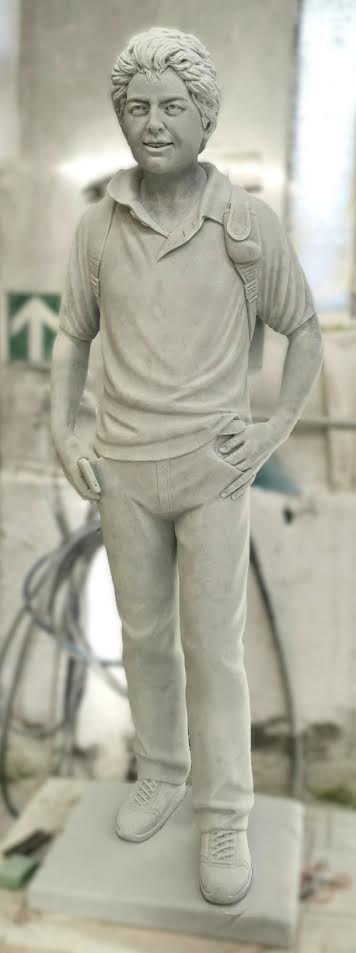 Italian Marble Saint Carlo Acutis Life Size Statue | Carved by Hand by our Italian Artist