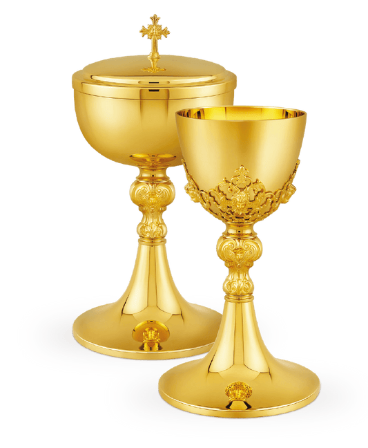 European 24K Gold Plated Chalice – A Testament of Sacred Craftsmanship