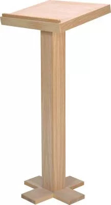 The Elegant and Stylish Finished Lectern with a Polished Design for High-End Presentation Spaces