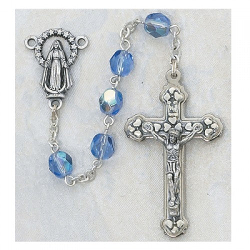 6MM AB ZIRCON/DECEMBER ROSARY
