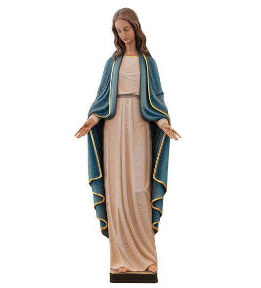 Our Lady of Grace 60" Full Color Fiberglass Statue from Italy