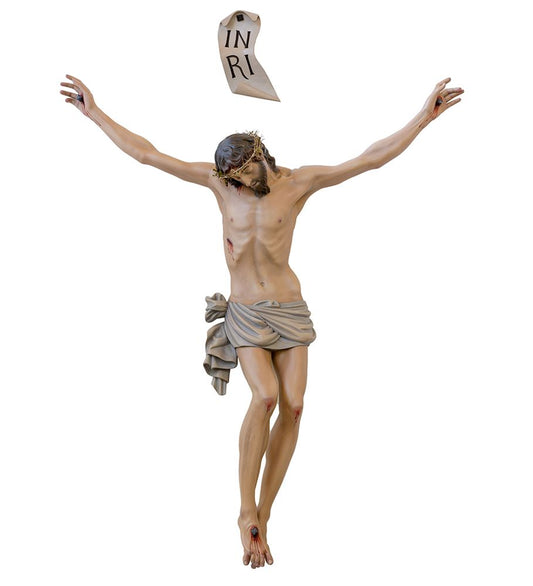 Hand Carved in Fiberglass Cristo del Tacca Corpus only with INRI