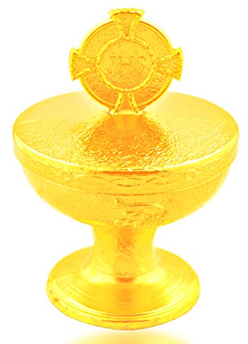 VILLAGE GIFT IMPORTERS Commemorative First Communion Chalice, 3" Tall, Made in Italy