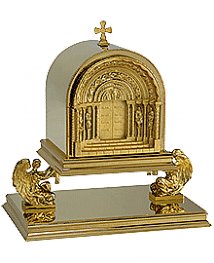 Four Evangelists Tabernacle | 25-3/4"x 24-3/4"x 16-1/2"| Arch & Columns