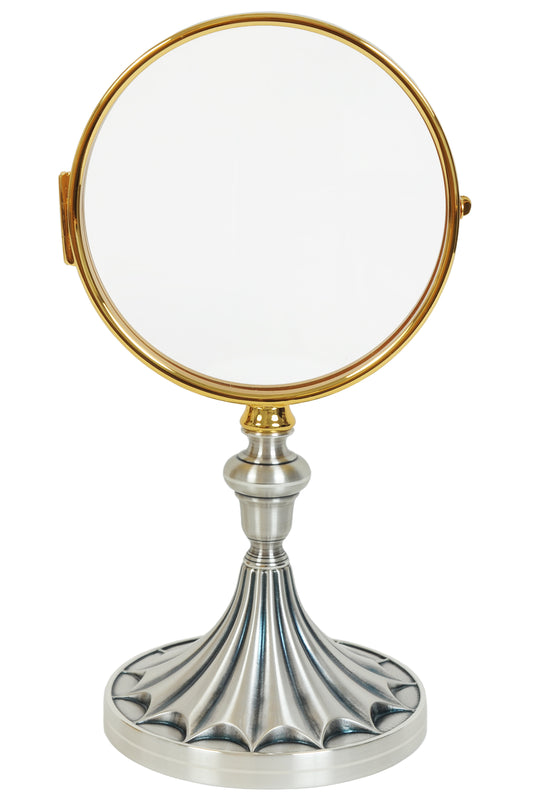 Gold Rim/Silver Base- Teca Metallo