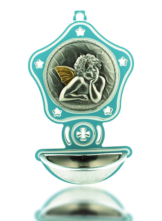 Children's Holy Water Font: Angel - Perfect Gift for Christening & Baptism!
