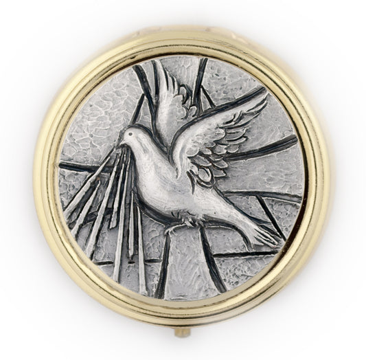 Catholic Holy Communion Pyx (Holy Spirit)