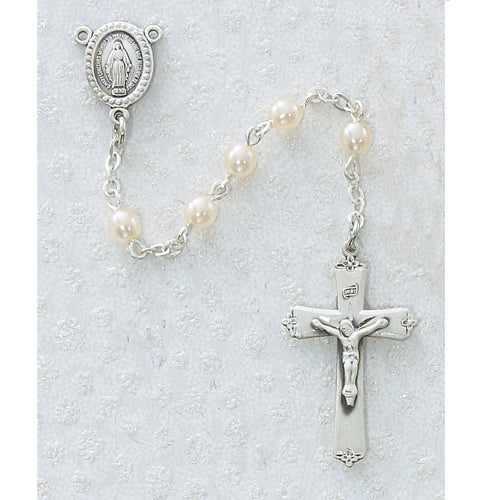 3MM PEARL ROSARY