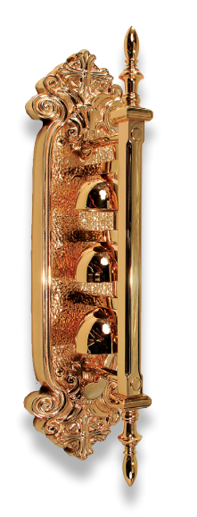 Wall Mount | Textured Bronze In High Polish