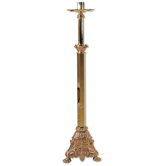 Bronze Processional Candlestick - High Polish or Satin