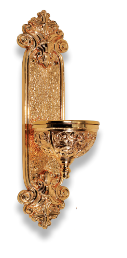 Holy Water Font | Textured Bronze - High Polish