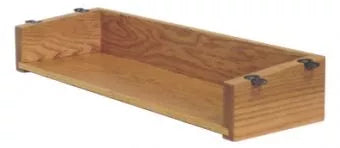 The Worshipful Underseat Book Rack for Hidden Yet Accessible Hymnal Storage