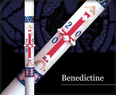 Benedictine Paschal Candle