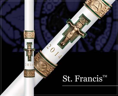 Cross of Francis Paschal Candle